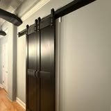 MDC Homes custom barn door installation